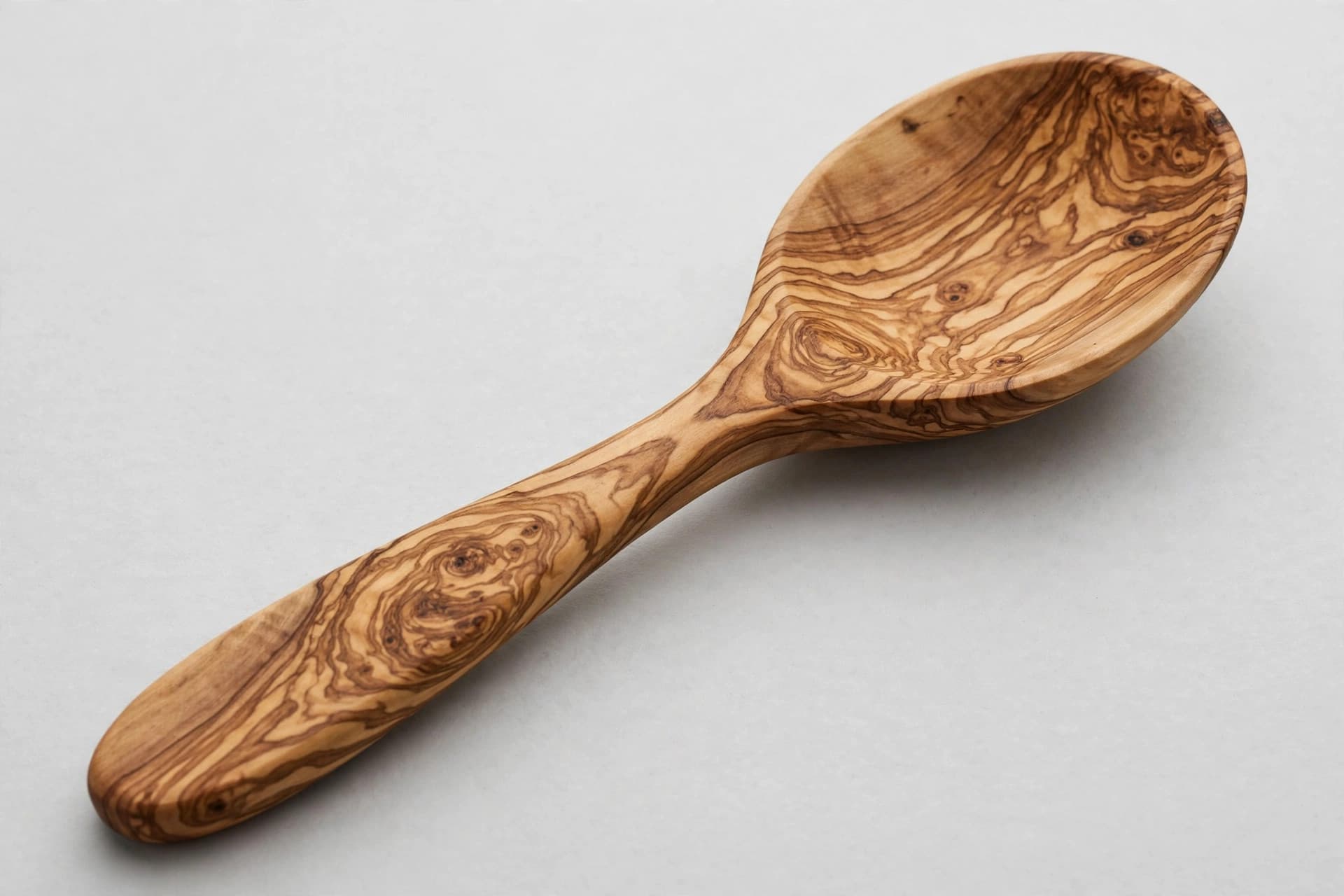 Greek Olive Wood Spoon — Primary view